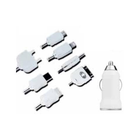 appUMCIP, Auto, Interno, Lettore e-book, GPS, HDD, Telefono cellulare, MP3, MP4, PDA, Tablet, AC, Accendisigari, Bianco, Contatto, 90 x 95 x 115 mm - Foto 1